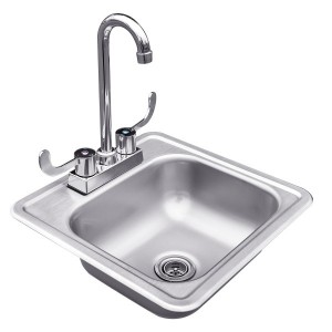 15 SINK & FAUCET 15" SINK & FAUCET