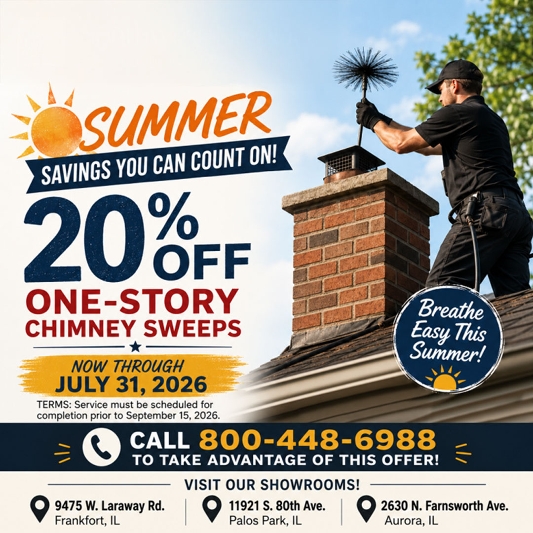 20% Off One Story Chimney Sweeps