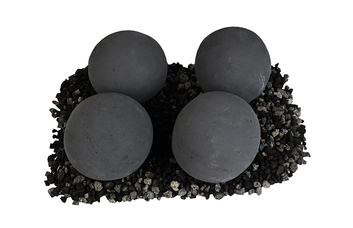 6" Black Cannonballs