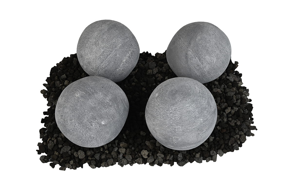 6" Gray Cannonballs