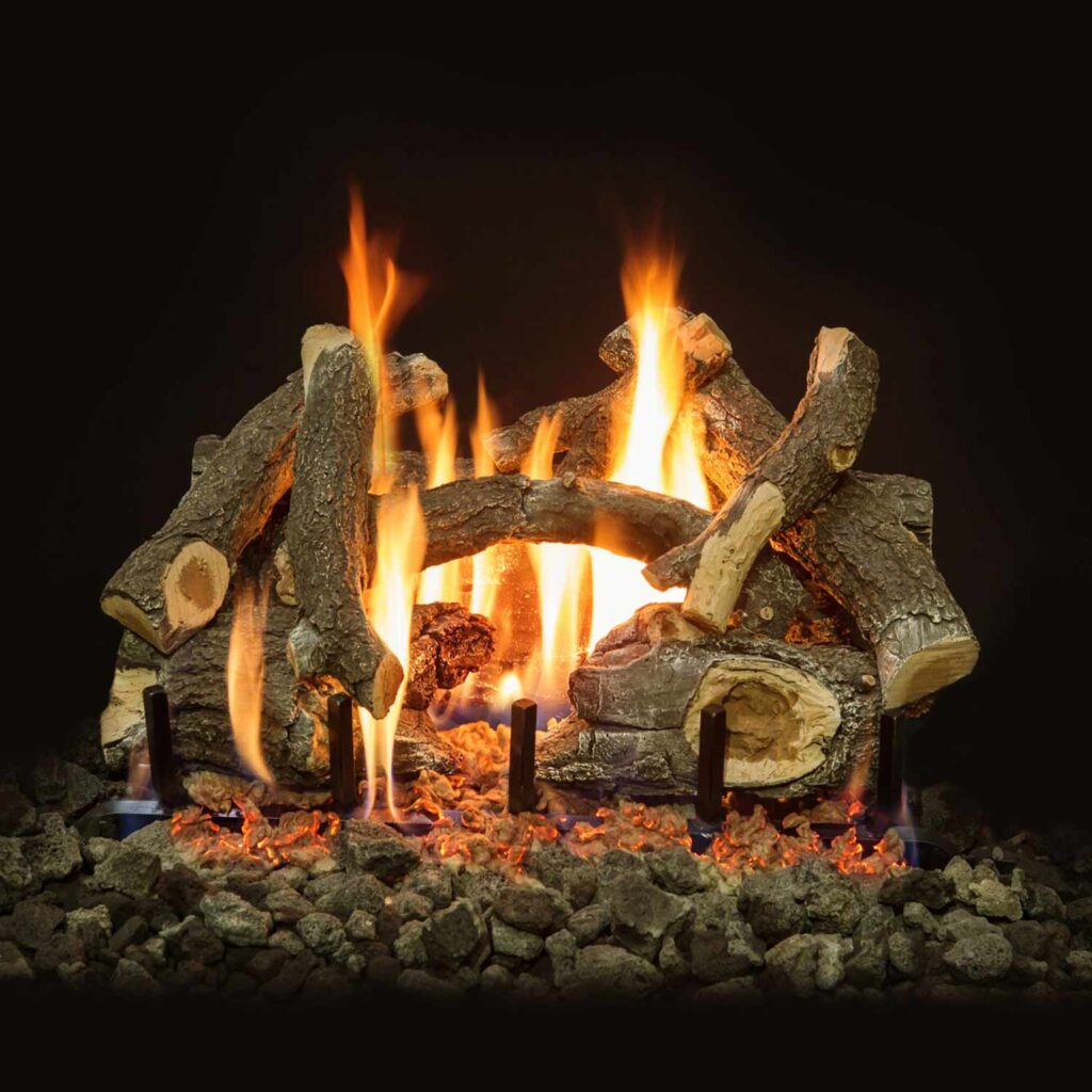 Arizona Weathered Oak Charred Gas Logs