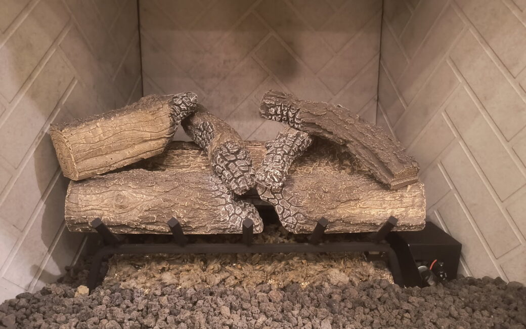 Burnished Oak Logs