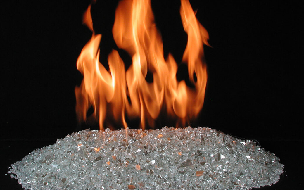 Crushed Glass Burner