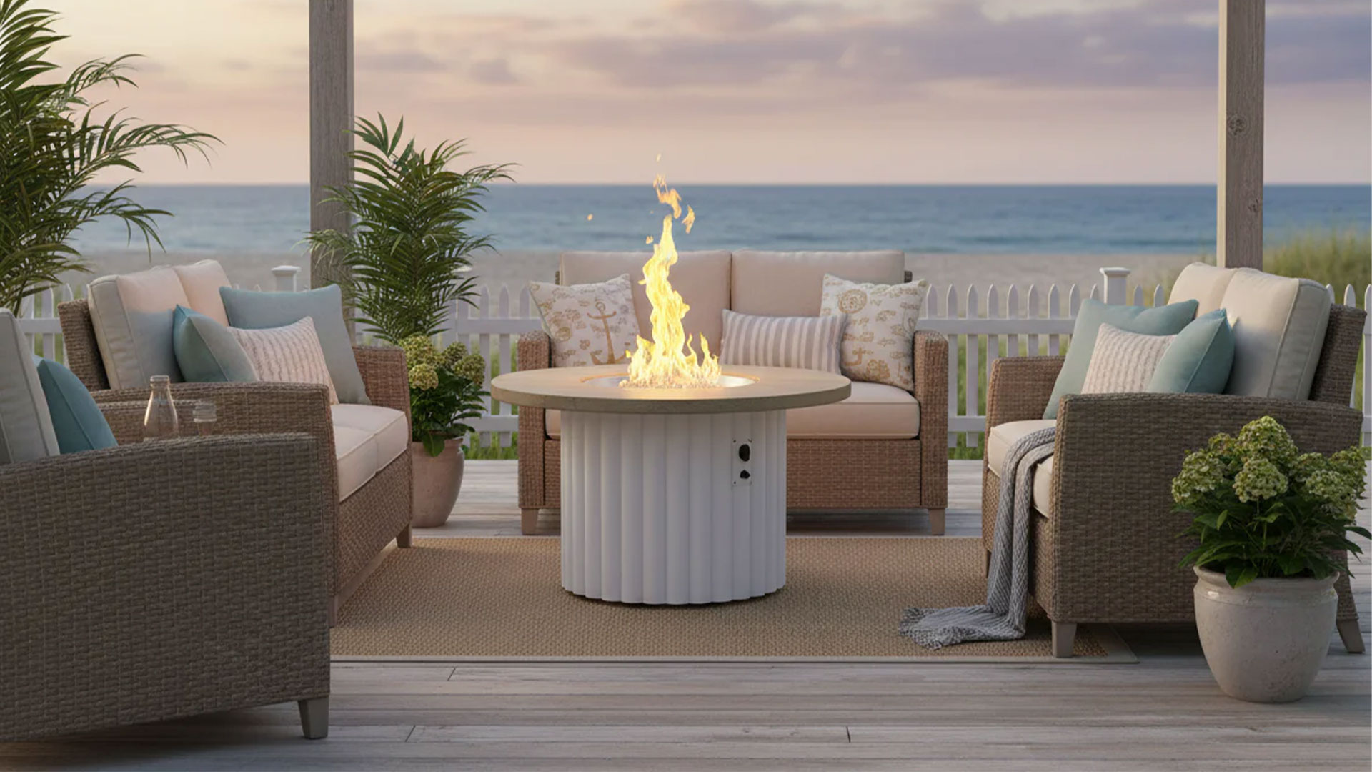 Outdoor Great Room Reverie Firepit