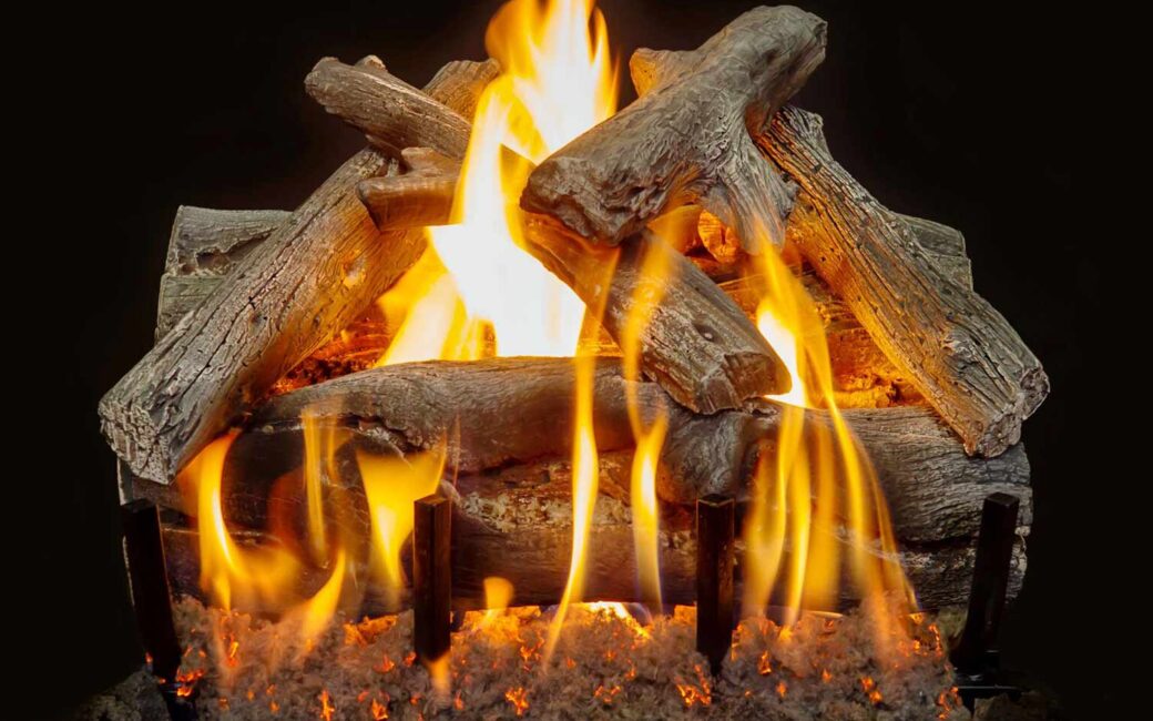Western Driftwood Gas Logs