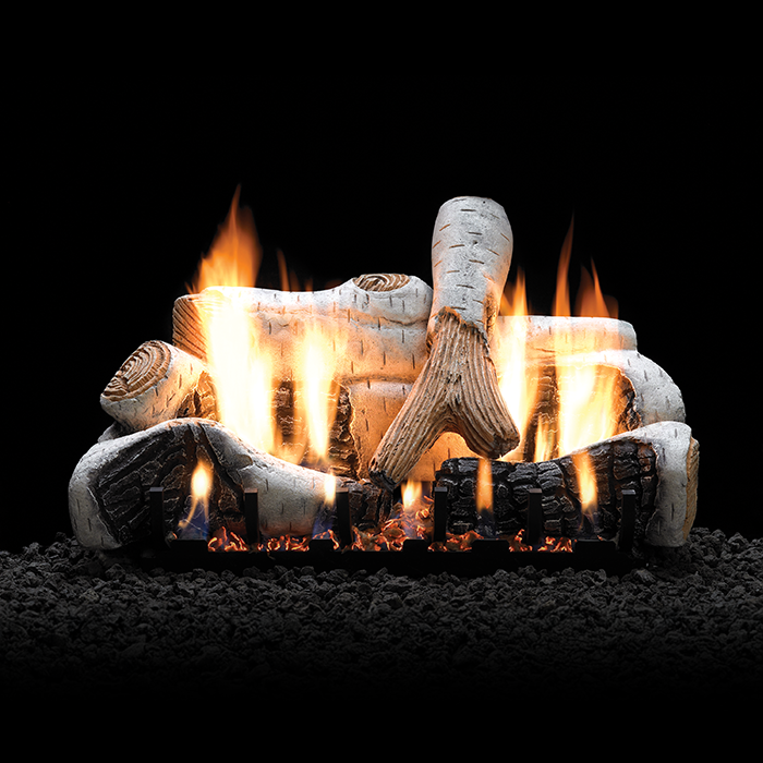 Birch Gas Logs