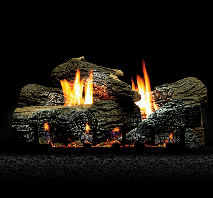 Stacked Wildwood Gas Logs