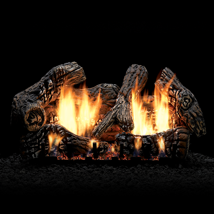 Super Charred Oak Log Set
